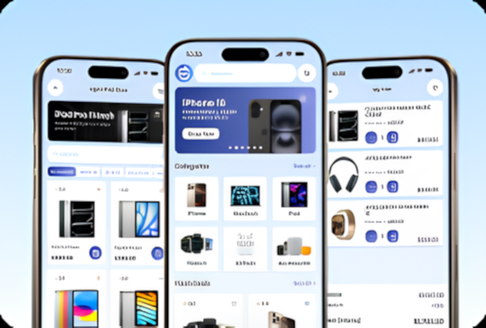 Mobile app ui